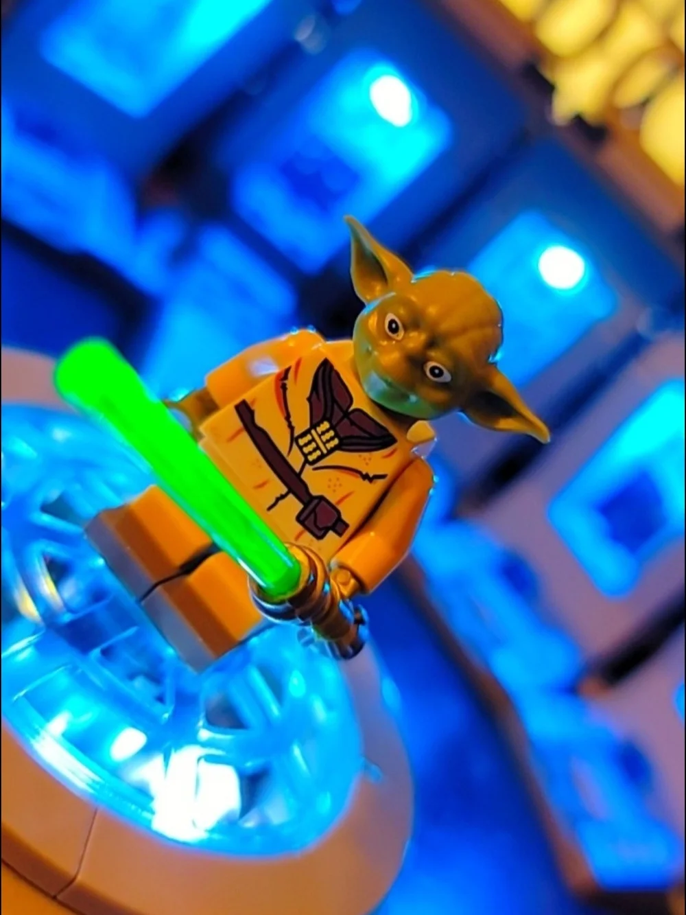 Star Wars Yoda Minifigure Lego Compatible
